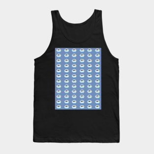 Atlantic Puffins Pattern Tank Top